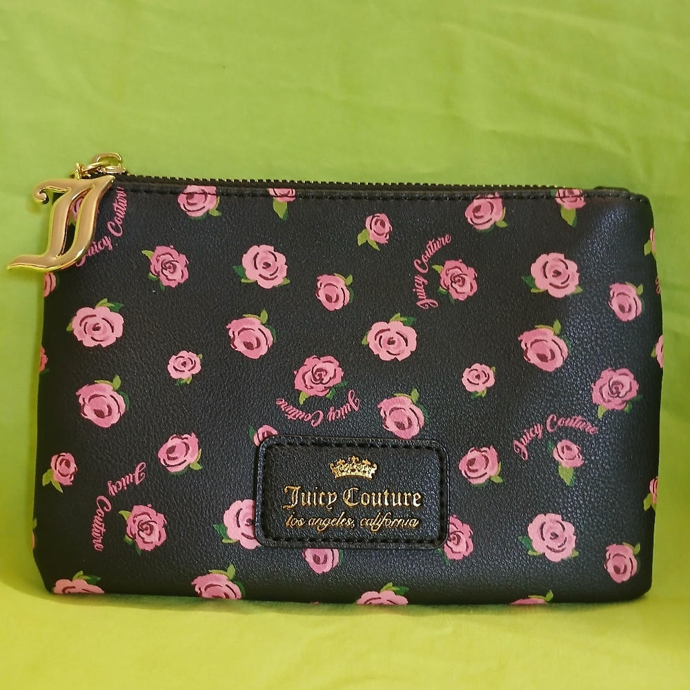 Juicy Couture Pink Rose Pouch